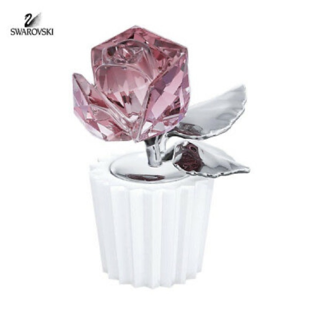 Swarovski Color Crystal Flower Figurine ROSE